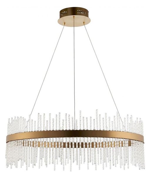 Endon 81908 - LED stmievateľný luster na lanku ADRIEL LED/58W/230V 3000K zlatý