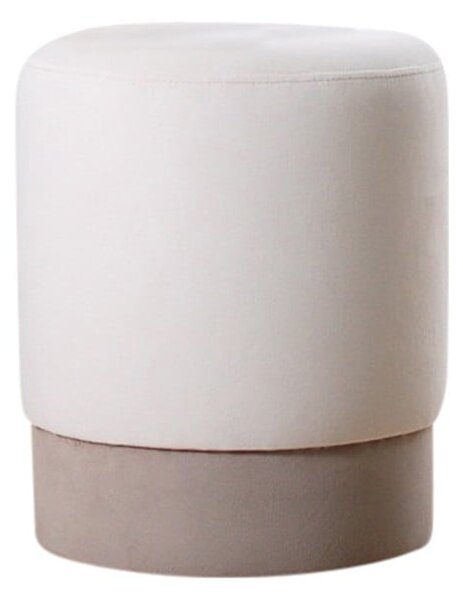 Biely taburet Ropp – Balcab Home