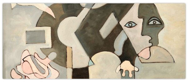 Obraz - Kubizmus (120x50 cm)