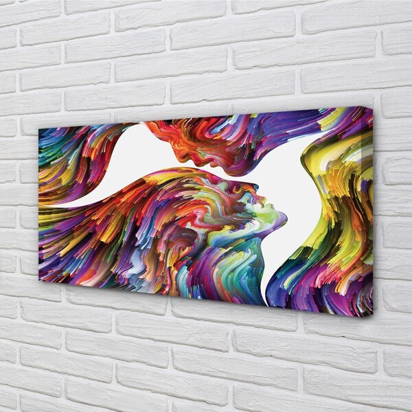 Obraz canvas obrazovej plochy farba 100x50 cm