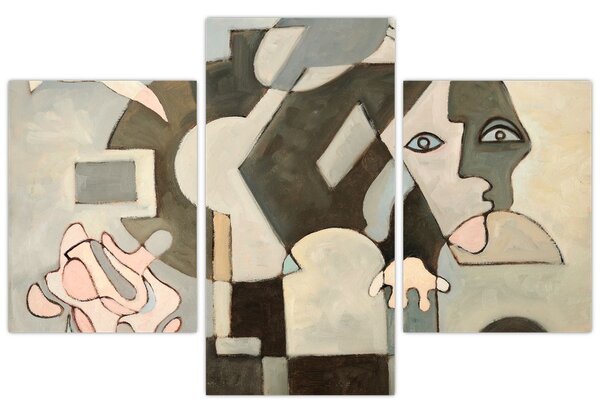 Obraz - Kubizmus (90x60 cm)
