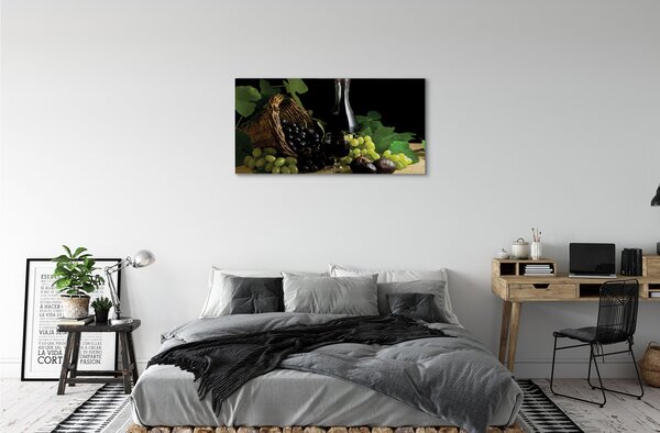 Obraz canvas Smeti muštové listy 100x50 cm