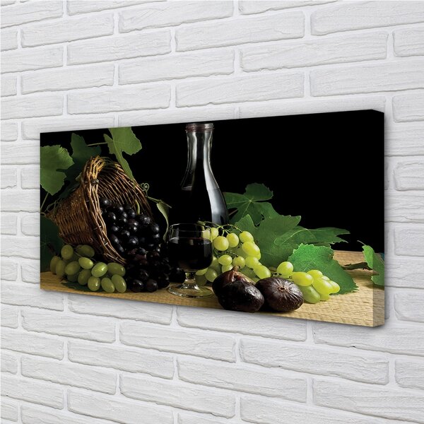 Obraz canvas Smeti muštové listy 100x50 cm
