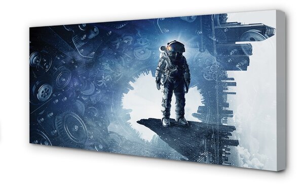 Obraz canvas Mesto mechanizmy forma 100x50 cm