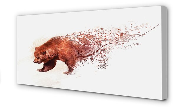 Obraz canvas medveď 100x50 cm