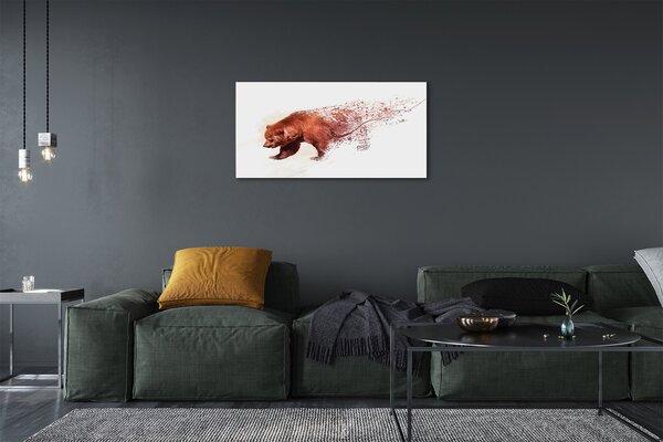 Obraz canvas medveď 100x50 cm