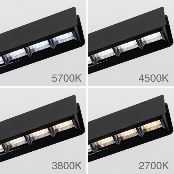 Orion HL 6-1716/120 - LED stmievateľný luster na lanku TARA LED/44W/230V čierny