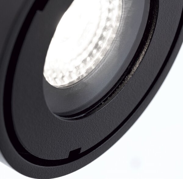 Orion AL 11-1220 - LED kúpeľňové bodové svietidlo HARVEY LED/15W/230V IP65 čiern