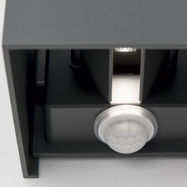 Orion AL 11-1314 - LED vonkajšie nástenné svietidlo s čidlom CUBE-S LED/13W/230V