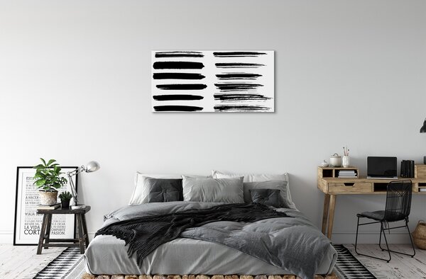 Obraz na plátne ťahy štetcom 100x50 cm