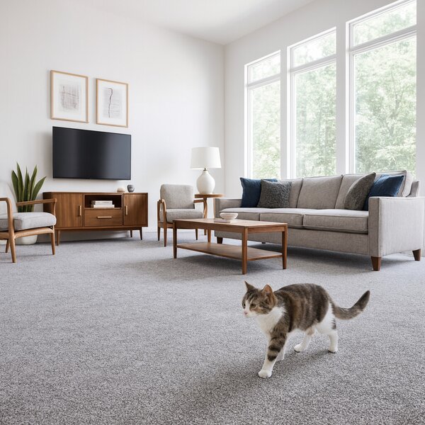 Condor Carpets , Metrážny koberec Prestige 475, na mieru, šíře 4m, šedá, ab (mriežka), detská izba