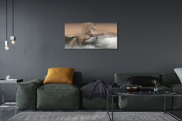 Obraz canvas Unicorn mraky 100x50 cm