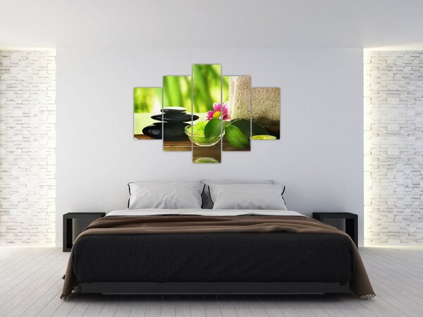Obraz masážnych pomôcok (150x105 cm)