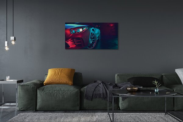 Obraz canvas Automatické rozsvietenie svetiel 100x50 cm