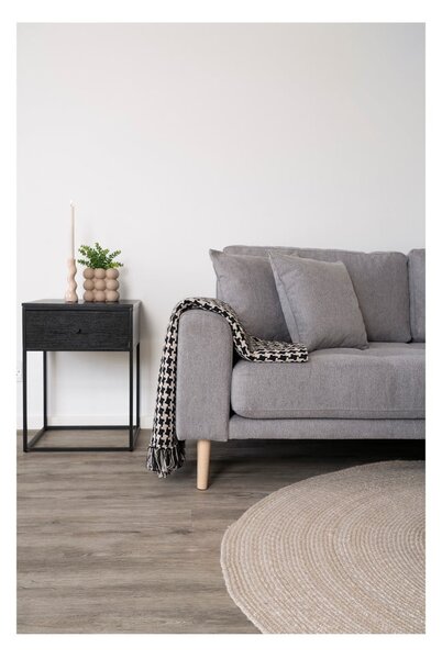 Čierny nočný stolík Vita – House Nordic