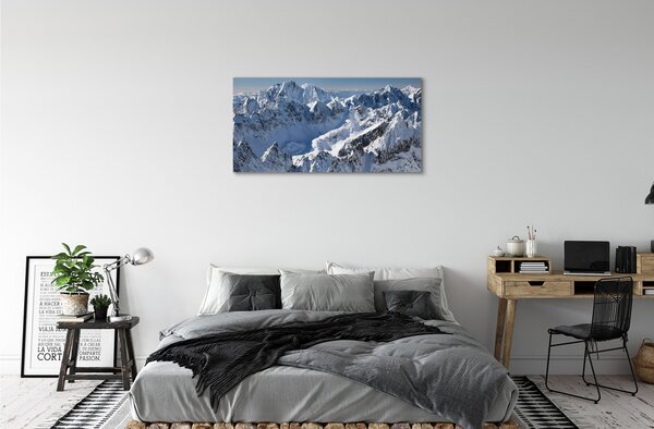Obraz canvas horské zimné 100x50 cm
