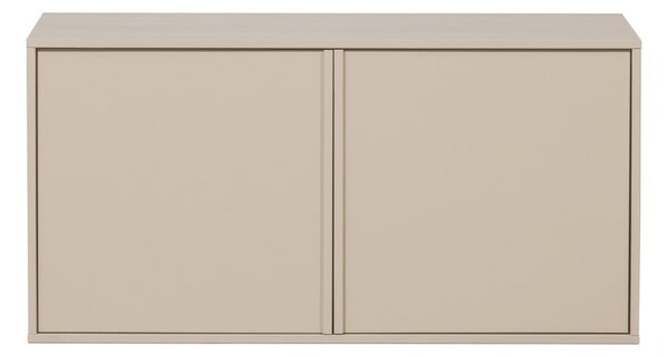 Krémová modulárna skriňa z borovicového dreva 100x50 cm Daily – vtwonen
