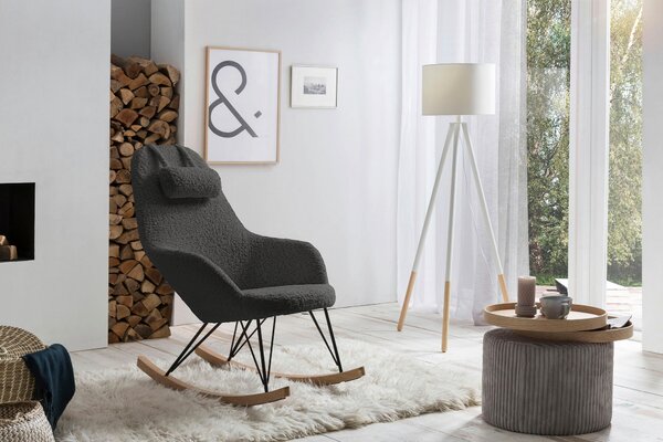 PRÍRUČNÝ STOLÍK, svetlosivá, textil, 50/45 cm Livetastic - Online Only obývacie izby, Online Only