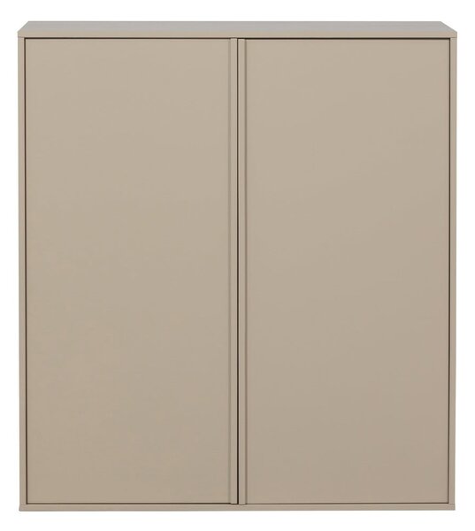 Krémová modulárna skriňa z borovicového dreva 100x110 cm Daily – vtwonen
