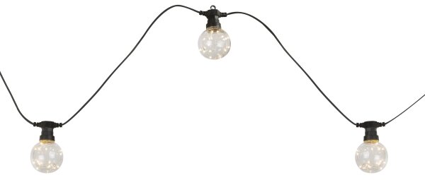 Globo 34090N - LED vonkajší dekoratívny reťazec ALMAGA 10xLED/0,27W/230V 7,5 m I