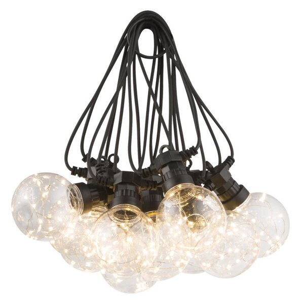Globo 34090N - LED vonkajší dekoratívny reťazec ALMAGA 10xLED/0,27W/230V 7,5 m I