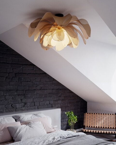 ByRydens 4202430-5507 - Prisadené stropné svietidlo LOU LOU 1xE27/8W/230V béžové