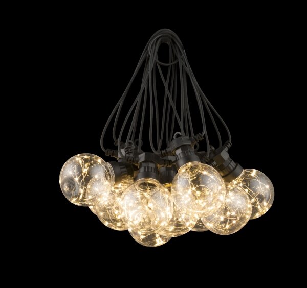 Globo 34090N - LED vonkajší dekoratívny reťazec ALMAGA 10xLED/0,27W/230V 7,5 m I