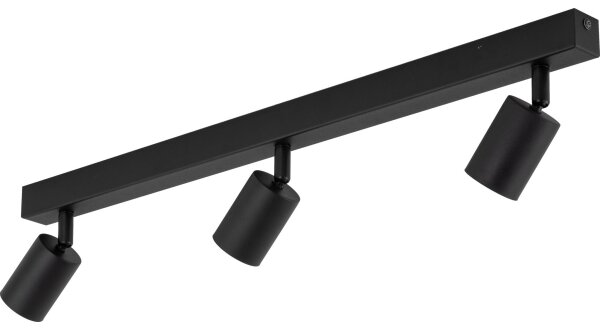 Bodové svietidlo NEX 3xGU10/10W/230V čierna