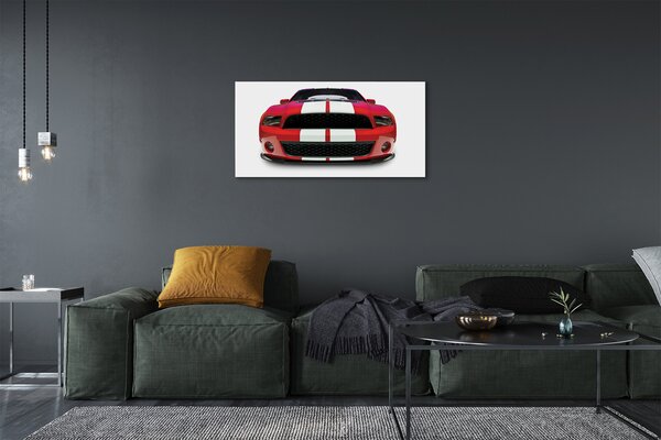 Obraz canvas Červené športové auto 100x50 cm