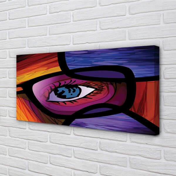 Obraz canvas eye image 100x50 cm