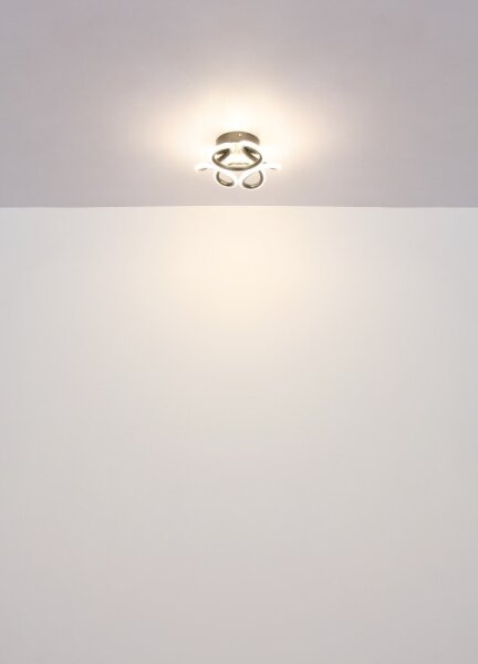 Globo 67386-24A - LED stropné svietidlo MELISAND LED/24W/230V pr. 26 cm čierne