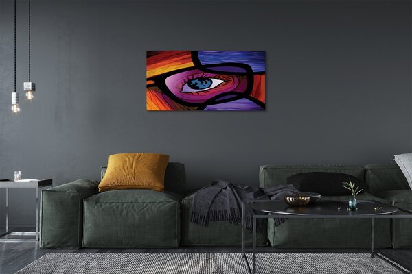 Obraz canvas eye image 100x50 cm