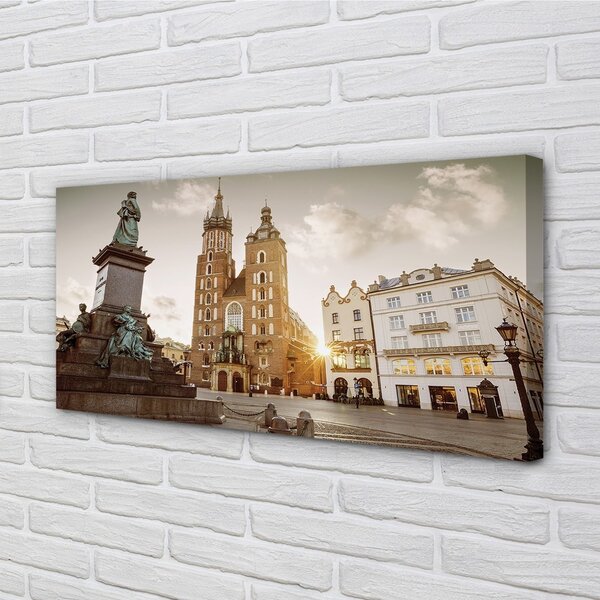 Obraz na plátne Memorial Church Krakow 100x50 cm