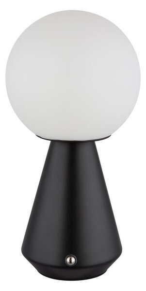 Globo 21029S - LED stmievateľná nabíjacia stolná lampa SORA 1,5W/5V 1800 mAh čie