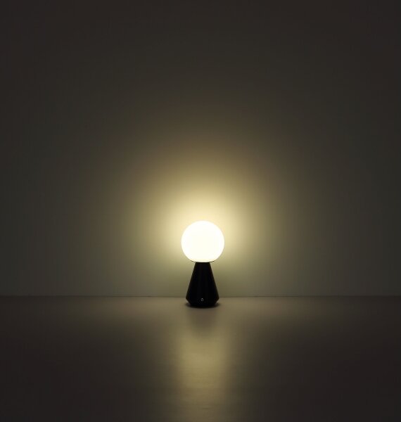 Globo 21029S - LED stmievateľná nabíjacia stolná lampa SORA 1,5W/5V 1800 mAh čie