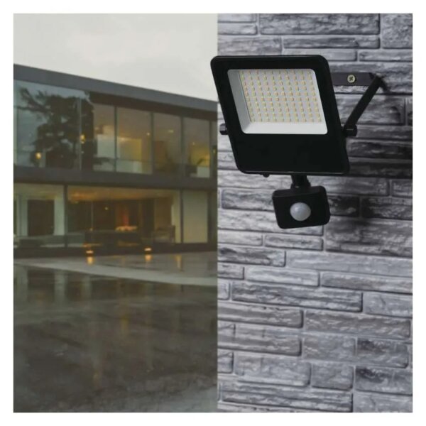 LED reflektor VISIO 50W 230V 4000K IP65 so senzorom