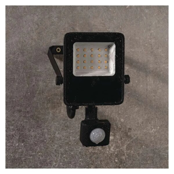 LED reflektor VISIO 10W 230V 4000K IP65 so senzorom