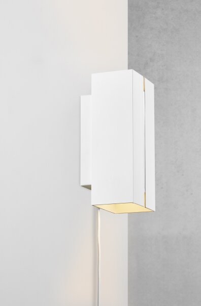 Nordlux - LED stmievateľné nástenné svietidlo CURTIZ 2xLED/4,5W/230V biele