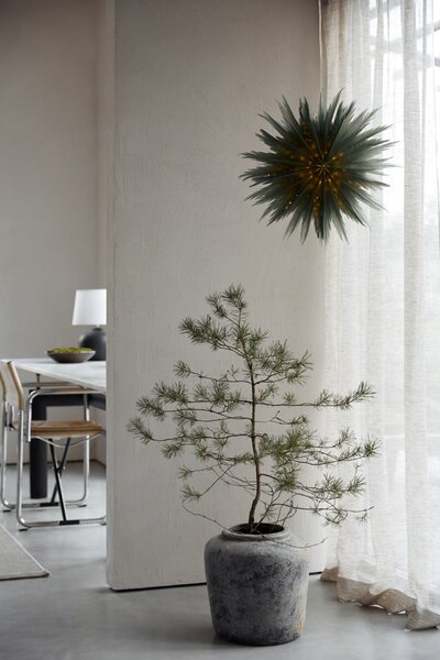 Závesná svietiaca hviezda Liz Green 50 cm