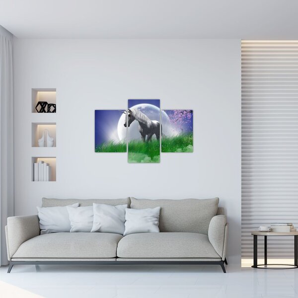 Obraz jednorožca (90x60 cm)