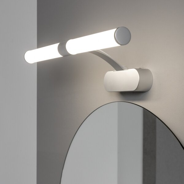 Brilagi - LED kúpeľňové osvetlenie na zrkadlo TUBEO LED/6W/230V 40 cm IP44 strieborné