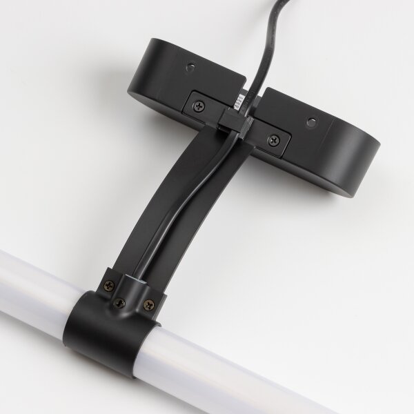 Brilagi - LED Kúpeľňové osvetlenie zrkadla TUBEO LED/6W/230V 40 cm IP44 čierna