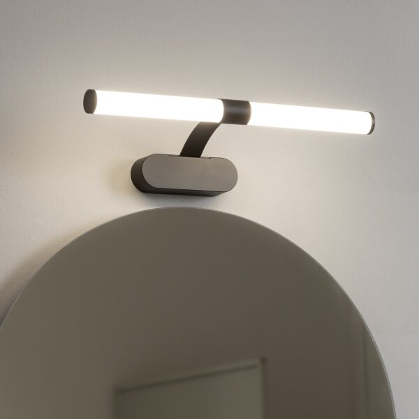 Brilagi - LED Kúpeľňové osvetlenie zrkadla TUBEO LED/6W/230V 40 cm IP44 čierna