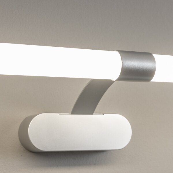 Brilagi - LED osvetlenie kúpeľňového zrkadla TUBEO LED/8W/230V 60 cm IP44 strieborné