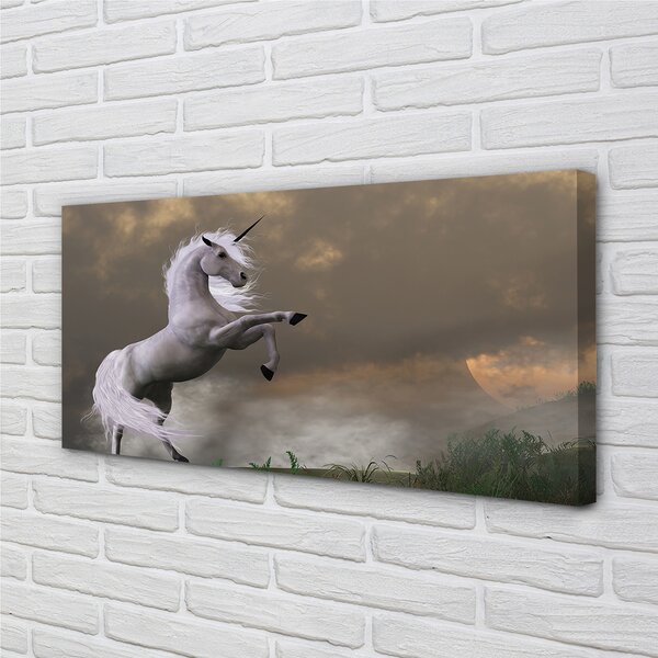 Obraz na plátne Unicorn top 100x50 cm