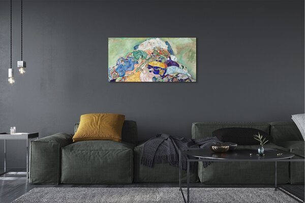 Obraz canvas Bábätko (kolíska) - Gustav Klimt 100x50 cm