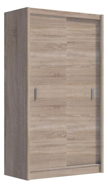 Šatní skriňa SAPHIRA 150x215 cm s posuvnými dverami dub sonoma