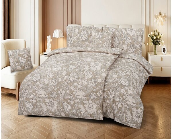 Jahu Obliečky mikrosatén-AMANDA 6dielne (2x140x200, 2x70x90, 2x45x45cm)