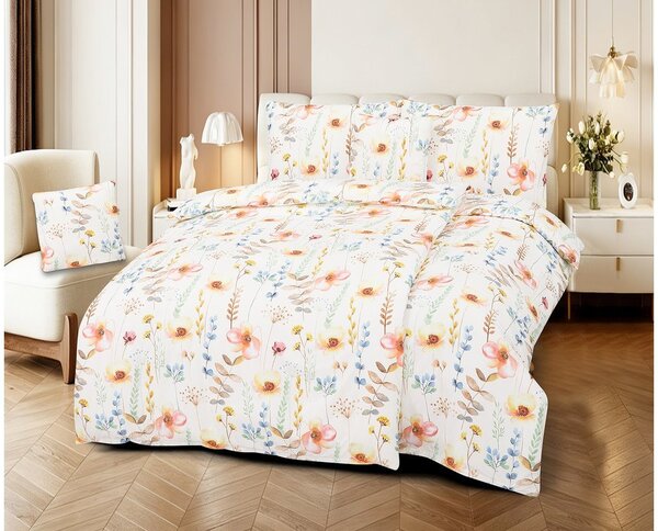 Jahu Obliečky mikrosatén-FLORENCE 6dielne (2x140x200, 2x70x90, 2x45x45cm)