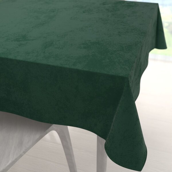 Biante Zamatový štvorcový obrus Velvet Prémium SVP-040 Lesná zelená 140x140 cm
